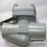 China Supplier Manufacturer API 602 Forged Steel Lifting Check Valve BW NPT SW BSP thumbnail-2