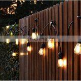 Outdoor String Lights Set E26 E27 E12 E14 S14 Edison Bulb Included Waterproof Connectable LED Commercial String Light thumbnail-6