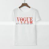 Explosive European and American Women's Vogue Letter Printing Loose Short-sleeved T-shirt Blouse thumbnail-4