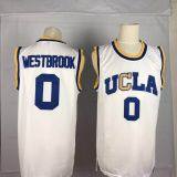 UCLA Bruins #0 Westbrook White Jersey