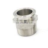 Sanitary Stainless Steel Tri Clamp Hexagonal Male Thread Ferrule Adapter thumbnail-4