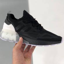 Adidas Originals ZX 2K Boost in White/Black For Sale thumbnail-4