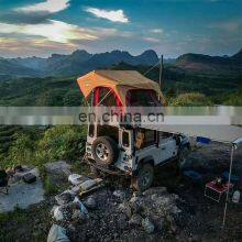 Camping Waterproof Car Tent Outdoor Roof Top Tent Hard Shell Aluminum With Roof Rack thumbnail-4