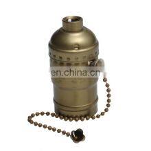 New Arrival Antique Retro Edison Lamp Holder E27 E26 Aluminum Lamp Socket thumbnail-3