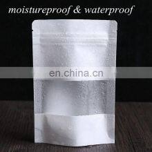 Hot Sales Colorful Food Grade Material Ecological Flat Bottom Kraft Paper Bag thumbnail-3