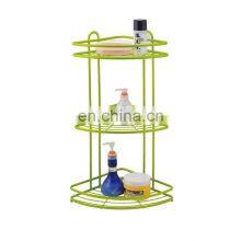 Модерный трехярусный ванной стойка из нержавеющей стали угловой стеллаж для кухни и ванной комнаты thumbnail-1