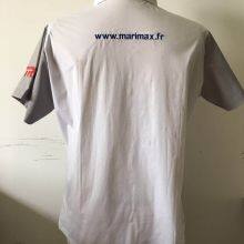 Ladies' 97cotton 3%spandex Short Sleeve Shirt thumbnail-2