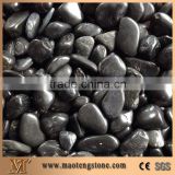 black pebble tiles,cheap mosaic tile,polished mosaic pebble stone,natural stone tile