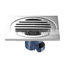 Garden Stainless Steel 304 Circle Tile Insert Cover Hidden Floor Drain thumbnail-1