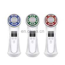 Hot Cold Pulse Massager EMS Face Lifting Machine Cool Pack Beauty Equipment Skin Care Tools