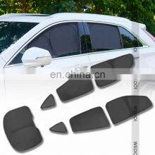 Sun UV Protection Car Window Interior Sunshade Curtain Black OEM Customized 7Pcs for VW ID3 ID4 ID6 Sunshade 100% Custom-Fit Car