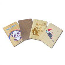 MUKA Wood NFC Key Card Door Lock Electronic Lock For Hotel Mifare Card thumbnail-3