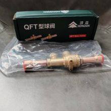 Hongsen Kältemittel-Kugelhahn QFT-6/10V/12/16/19 Luftkonditionierer, Wärmepumpe, Kühllager, Kältemittelabsperrventil