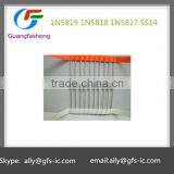IC 1N5819 1N5818 1N5817 SS14 Schottky Diode 40V 1A DO-214 SMD thumbnail-1