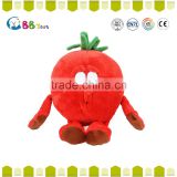 BSCI ICS and ICTI factory cute plush vegetables and fruits toys,stuffed vegetable plush toy
