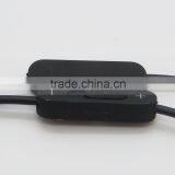 3.5mm Male- Female Headphone Earphone Splitter Cable Audio AUX Cable With Volume Control thumbnail-4