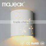 European White Gypsum Plaster Bedside 40W Wall Sticker Lamp thumbnail-1