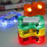 Pet LED Tag Clip on Glow Flashing Blinbling in the Dark Light Dog Tag