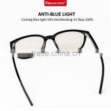Mens/Womens Ophthalmic Computer Glasses Fancy Designer Full-rim Eyeglasses/Spectacles Anti Blue Ray Eyewear Frame thumbnail-4