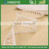 Hot Selling off White 100% Cotton Ladder Lace for Clothing Decoration H1551-3 Quality Choice thumbnail-3