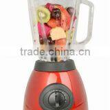 STAINLESS STEEL BLENDER ,5 SPEED ,GLASS JAR