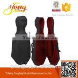 Black Color Foam Cello Hard Case With Wheel thumbnail-1