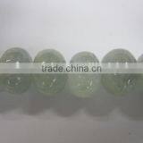 Natural Clear Aquamarine Roundel Bead Mineral Gemstone for Jewelry Making thumbnail-1