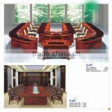 Super Huge Office Mdf Wood Modern Conference Table Factory Sell Directly HP43 thumbnail-2
