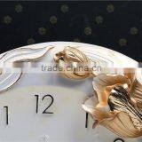 Romantic 3D Flower Hanging Decoration Decorative Art Wall Clock Picture/ thumbnail-2