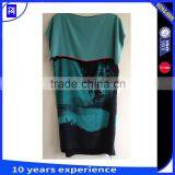 Peacock Scenic Easy Dress thumbnail-1