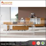 Factory price new design used solid wood desk