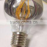 Dimmer G95/G80/G125 LED Filament Bulb Globe Light Lamp Half Golden Mirror/chrome Reflector Warm White E26 120V thumbnail-2