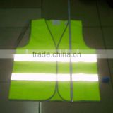 Reflective PVC Safety Vest green color