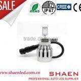 2x 40w 20W 2000lm 9006 HB4 9005 HB3 H10 CREE XML L2 LED Car All in One Headlight