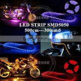 12 Volt Waterproof 5m 3000 Amber Color for Europe, Led 2 Wires Small Rope Light