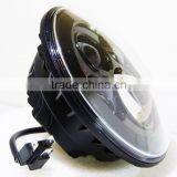 7" LED Headlight Fits Chopper Motorcycles 7 Inch Round Projector Led Headlight Black for Harley Wholesale Price Quality Choice thumbnail-5