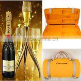 Logo Printed EVA Bottle Wine Tote Bag thumbnail-1