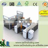 Modern MDF Panel Office Workstation/Work Desk Design