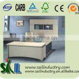 Office Furniture Functional Computer Desk/office Table, File Cabinet