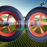 OEM orders Pneumatic rubber wheel