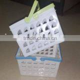 Plastic Storage Basket, Basket With Handle