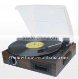 USB Turntable With Cassette Player thumbnail-1