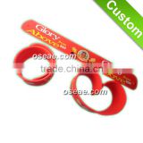 Custom made logo rubber wristband design and rubber wristband personlized