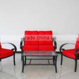 2016 New style cheapest modern fabric outdoor table and chair