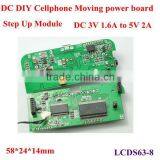 Hot Dc/dc Step up Power Supply Module Usb Charger Power Bank 3V/5V/2A