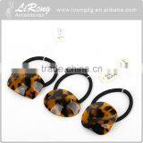 Kids Plastic Hair Tie Acetate Hair Scrunchie Elastic Hair Rubber Band thumbnail-1