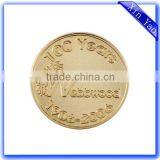 Custom Zinc Alloy Cheap Gold Coin