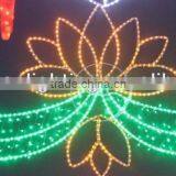 Hot Ce Waterproof Christmas Rope Light Motif Decorative Outdoor Hanging Led Motif Light Ip44 Made In China thumbnail-1