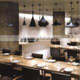 Modern Design Antique Dinner Lamp Black Aluminum Pendant Lighting