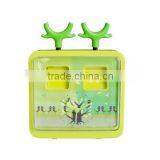 Calendar Clock,table Clock,twin Bell Clock,wooden Desk Clock